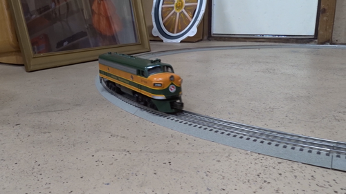 Williams Great Northern 318A / O Gauge / Tested / Running / FedEx FS - Video 1 of 1