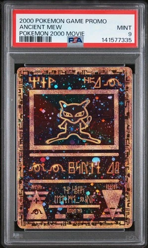 2000 POKEMON GAME MOVIE POKEMON 2000 MOVIE ANCIENT MEW PSA 9
