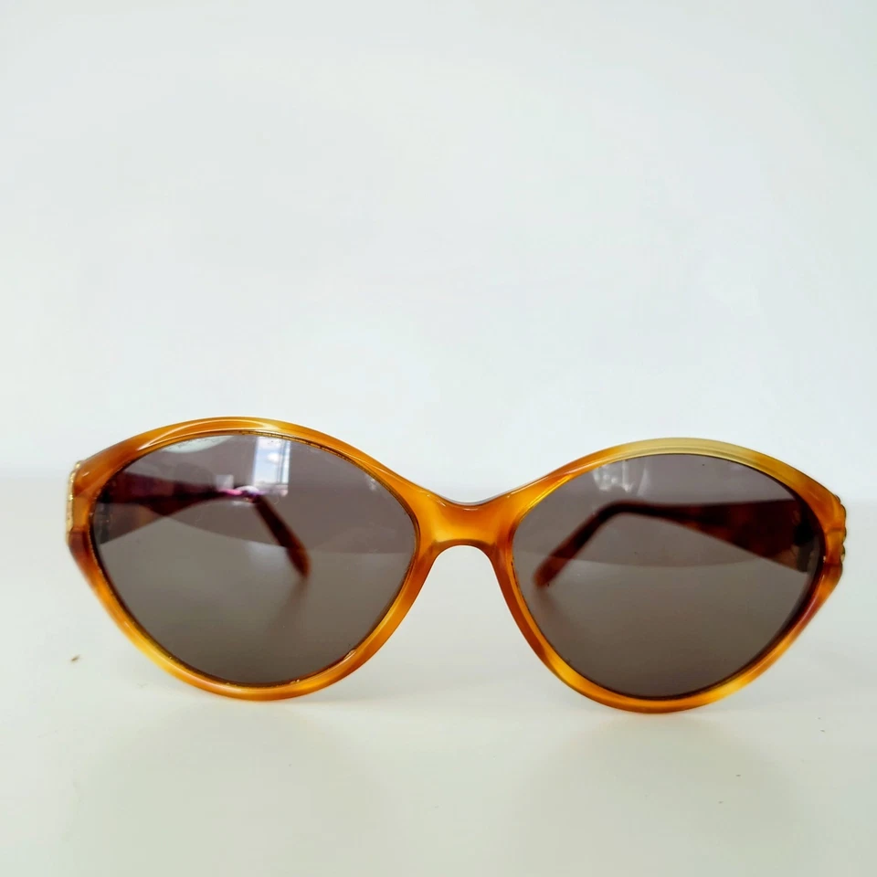 Gafas de sol Nina Ricci Paris NR3049 carey anillo dorado diseñador Francia mujeres Foto 3 de 4