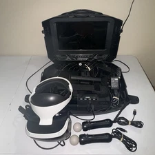 PS4 Console VR Virtual Reality PSMove Controller Camera GAEMS G155 Monitor READ!