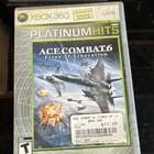 BANDAI NAMCO Ace Combat 6 Fires of Liberation Platinum Hits Xbox 360 Manual