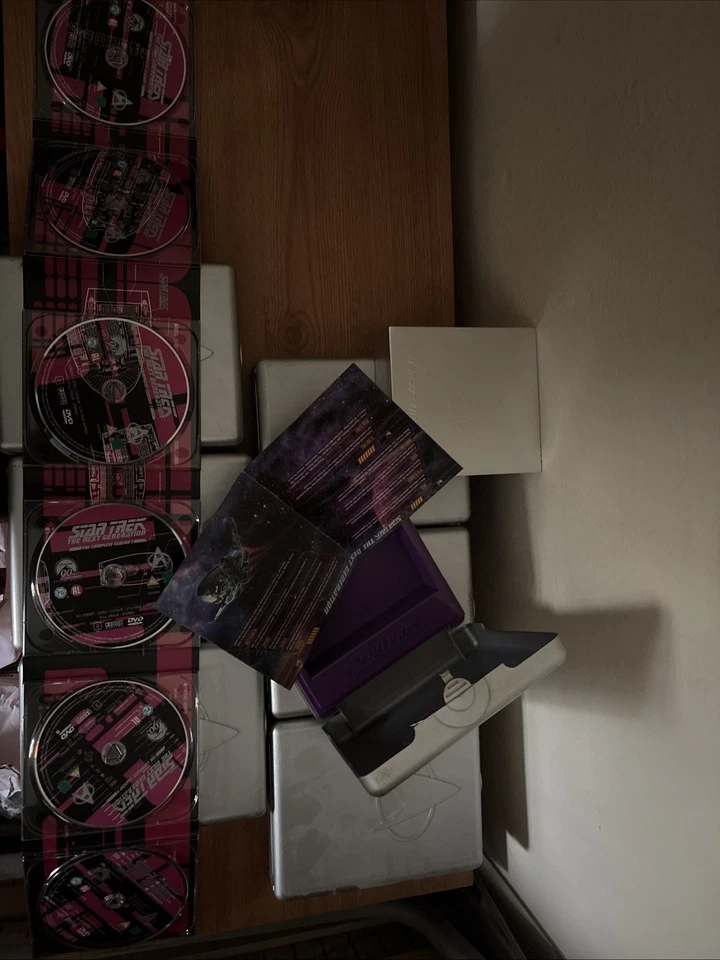 STAR TREK THE NEXT GENERATION Complete DVD Set seasons 1-7 in Hard Plastic Cases - Image 2 of 2