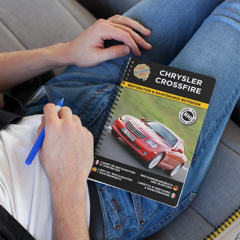 CHRYSLER CROSSFIRE : Restaurierungsnotizbuch & Wartung - KOSTENLOS VERSAND - Bild 2 von 4