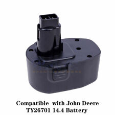 For Replace John Deere TY26472 14.4 V 3000 mAh NiMh New Battery