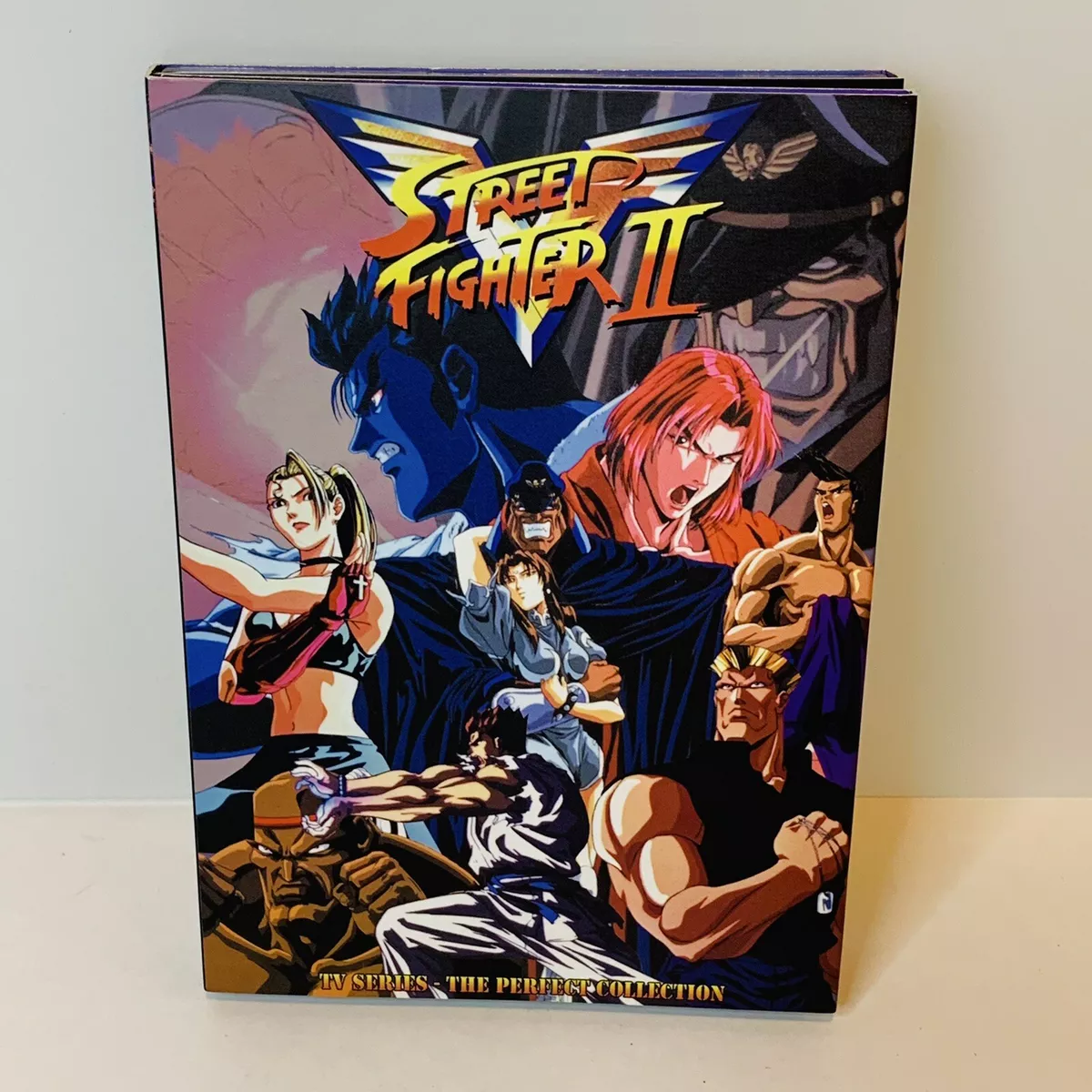 Street Fighter II 2 V TV Series The Perfect Collection DVD Set 3-Discs NTSC