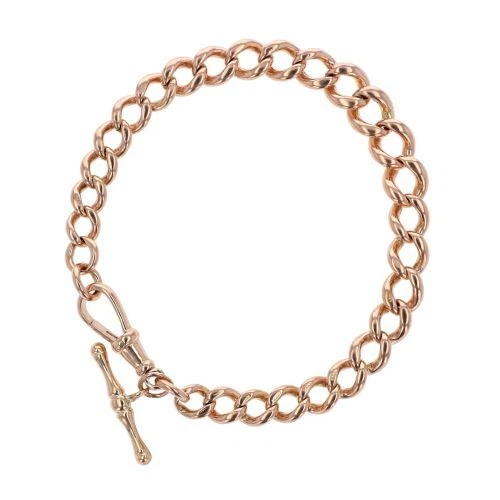Rose gold sales albert bracelet
