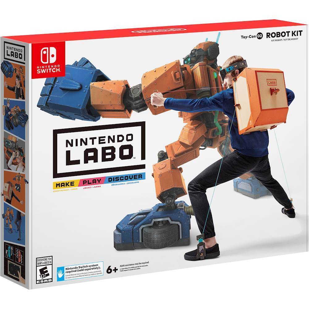 ニンテンドーラボトイコン2 ロボットキット Nintendo Labo: Toy-Con 2 Robot Kit (Switch, 2018) 45496591380| eBay