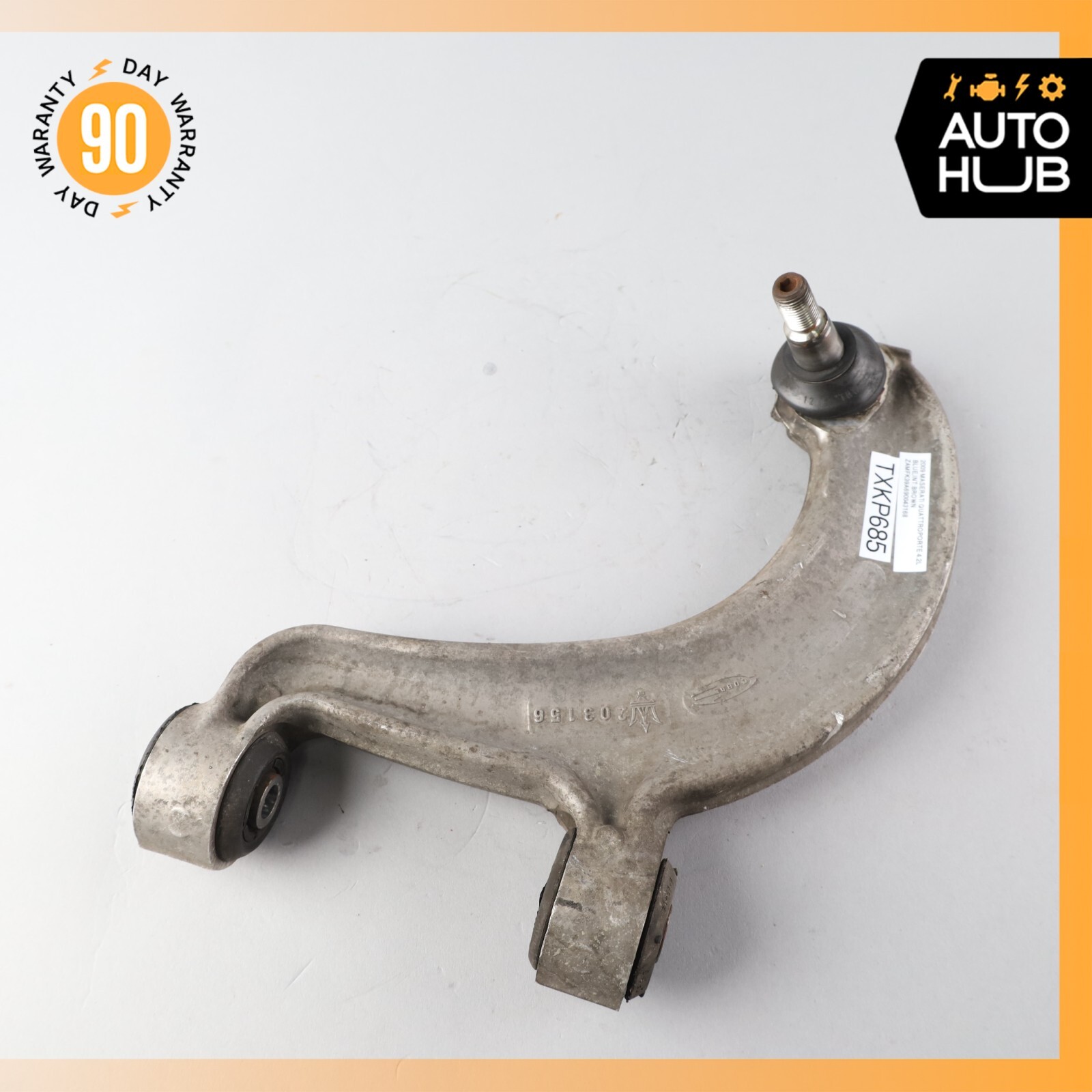 03-10 Maserati Quattroporte M139 Rear Left Side Top Upper Control Arm OEM 72k