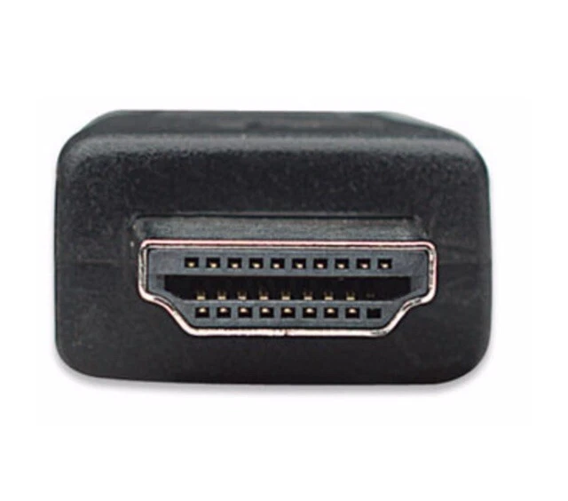 MANHATTAN 392006 High Speed HDMI-Kabel mit Ethernet-Kanal 2 m schwarz - Bild 2 von 3