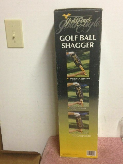 Gold Eagle 90440 Aluminum Golf Ball Shag Bag Shagger 11027