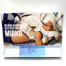 My hero academia MIRKO GLITTER&GLAMOURS figure BANPRESTO 6.6in JP