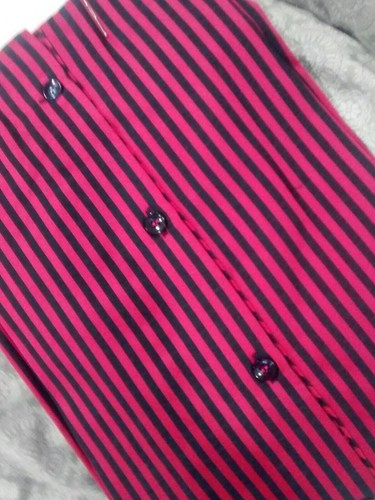 NWT Stone Rose men's size Small long sleeve button down Shirt Jacq Striped patte - Picture 10 of 12