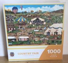 Country Fair Jigsaw Puzzle 1000 26.75x19.25 Master Pieces NIB