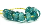 Lampwork Glass Beads From Murano OOAK Tamara Yarilo Brand 10 Pcs
