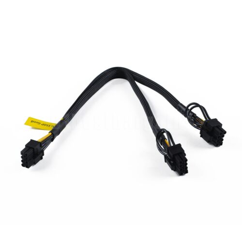 New 8pin to Dual 8pin For HP ML350P G8 Motherboard GPU Power Supply Cable 35cm - Picture 3 of 18