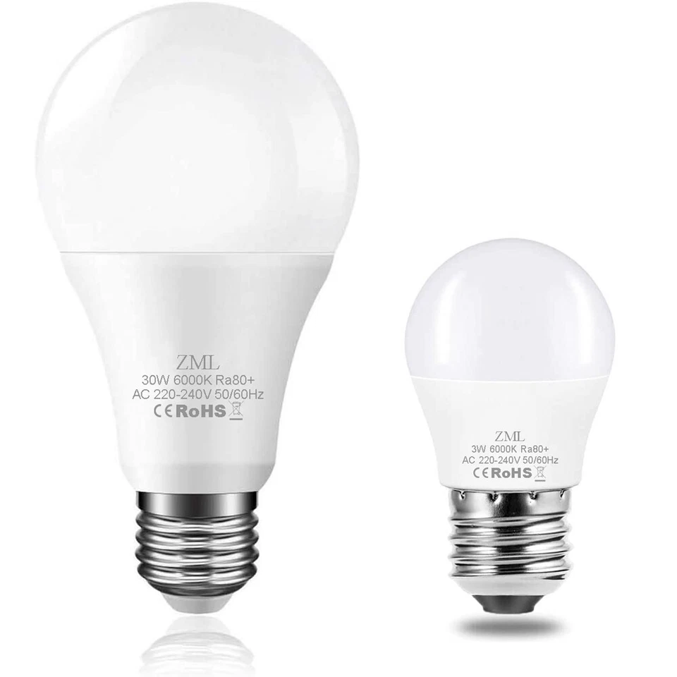 Glühbirne E27 A65 LED Leuchtmittel 3W 5W 10W 18W 25W Schraube Licht Lampe 230V - Bild 2 von 4