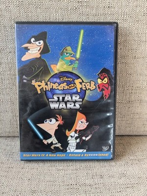 Phineas and Ferb: Star Wars (DVD, 2014) Disney Movie Club Disney Channel