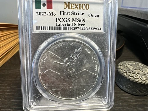 2022 Mexican Silver Libertad 1 oz — photo from the most recent tracked eBay sale