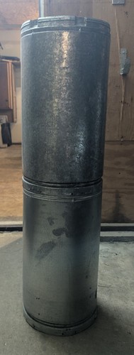Vintage 7” Chimney Pipe System American Metal Products Class A Insulated 1970s