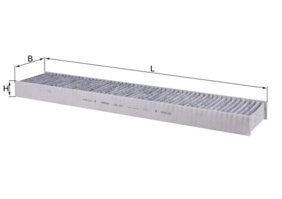 Mahle Filter, Innenraumluft LAK 242-image