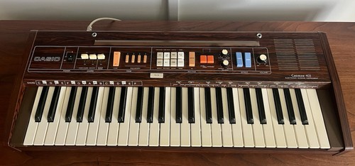 Casio Casiotone CT-403 1980's 8-Voice Polyphonic Analog 49-Key Synthesizer