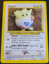 Togepi # 56/105 Neo Destiny Set Pokemon Trading TCG Rares Game Cards NM on eBay