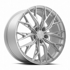 MRR Wheels Rim GF5 18x8.5 5x108 ET35 73.1CB Silver Machine Face