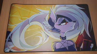 Helluva Boss Playmat Spielmatte Deskmat Loona 1st Motive Viziepop Shark robot