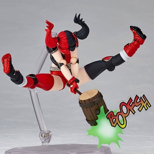 Kaiyodo Harley Quinn Reprint Revoltech Amazing Yamaguchi Limited Edition New - Picture 9 of 13