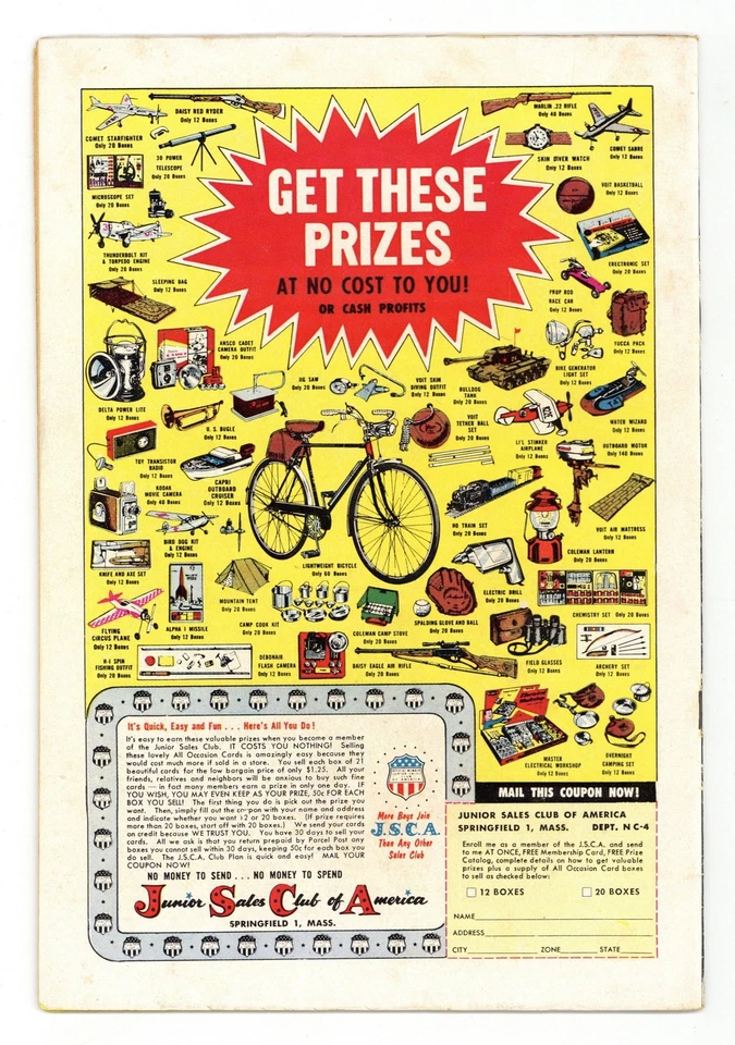 Showcase #20 VG 4.0 1959 1st app. and origin Rip Hunter Time Master - Image 2 of 2