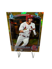 Matthew Miura 2025 Bowman Draft Chrome 1st Sapphire Gold Refractor /50 #BDC-57