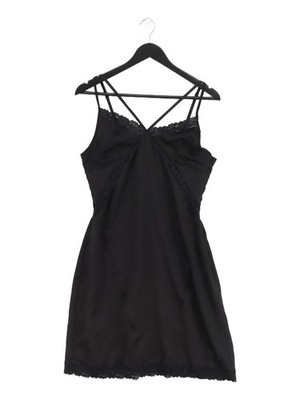 Nerzrosa Midikleid mit Schlupf L in Schwarz