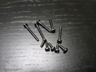 TECHNICS SL-10 Turntable Parts - set of 10 Lid/Cover screws