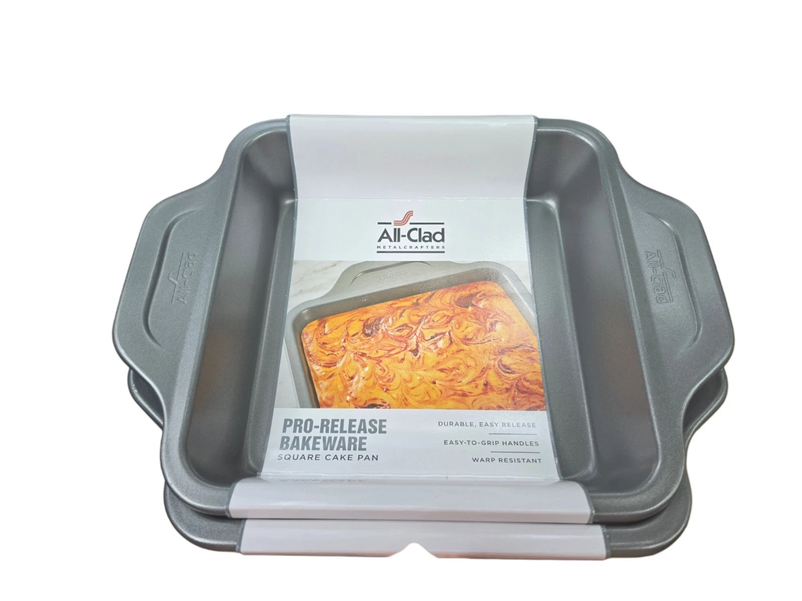 All-Clad Pro-Release Bakeware Nonstick Square Cake Pan 8 X 8 X 2 inch - NWT