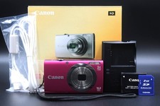  MINT Canon PowerShot A2300 Pink 16.0MP CCD Digital Camera w/ Box Charger SD