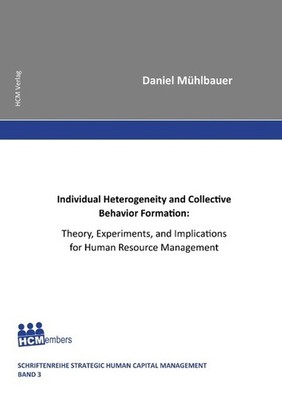 Individual Heterogeneity and Collective Behavior Formation: Theory, Experiments,