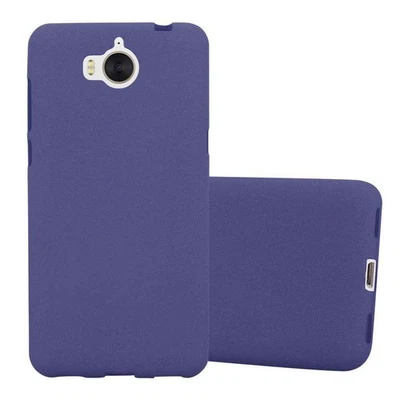 Handy Hülle für Huawei Y5 2017 / Y6 2017 Handy Cover Case TPU Matt Bumper - Bild 1 von 4