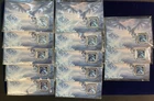 Lot of 13 🐉🔥320Coins Ice Dragon 1 Gram Colorized .999 Silver Art Bar Carded 🔥