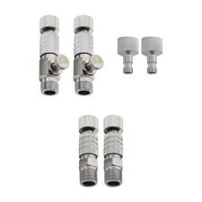 2x coupleurs de déconnexion rapide pour aérographe Connecteur rapide pour