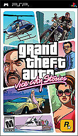 psp GRAND THEFT AUTO Vice City Stories + MAP (Works on US Consoles) Region  Free