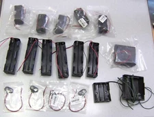 Battery Holder Box Case w/Wire AA & D SIZE RC AIRPLANE CAR HOBBY LOT 18pc