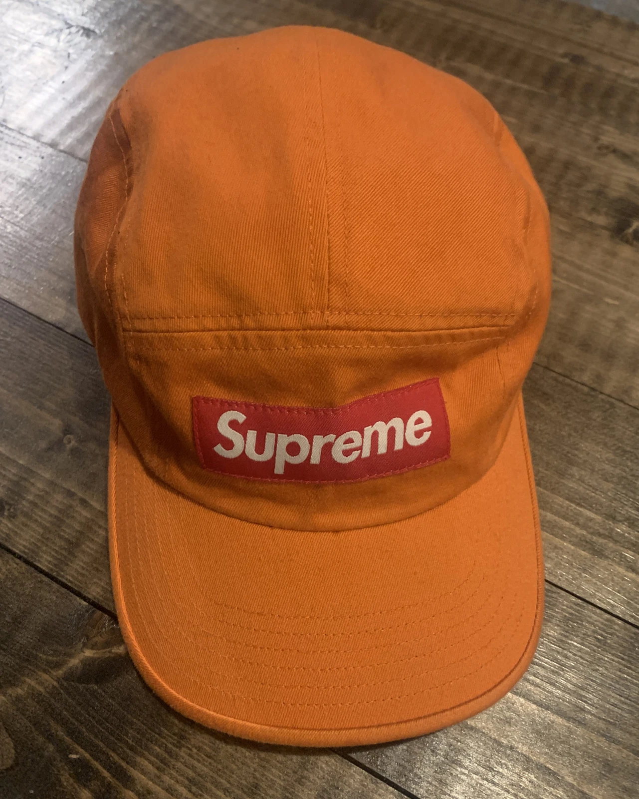 CASQUETTE DE CAMP EN SERGÉ CHINOIS SUPREME LAVÉ FW20