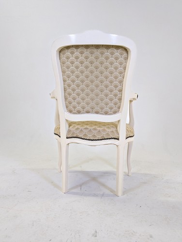 French Antique style carved Parlour Salon Chair - Ornate Armchair - Picture 4 of 4