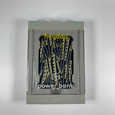 New Heyday 4000mAh Power Bank Art Deco Free Shipping