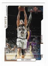 2000-01 Upper Deck MVP  Raef LaFrentz Denver Nuggets Basketball Card #41