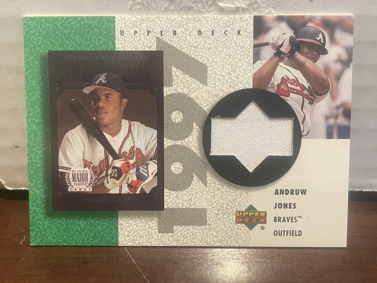 Upper Deck Authentics Andruw Jones #R-AJ 2002 for sale | eBay
