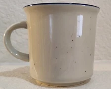 4 Vintage Macy's THE CELLAR COFFEE MUGS Krista Blue RH Macy & Co Cups