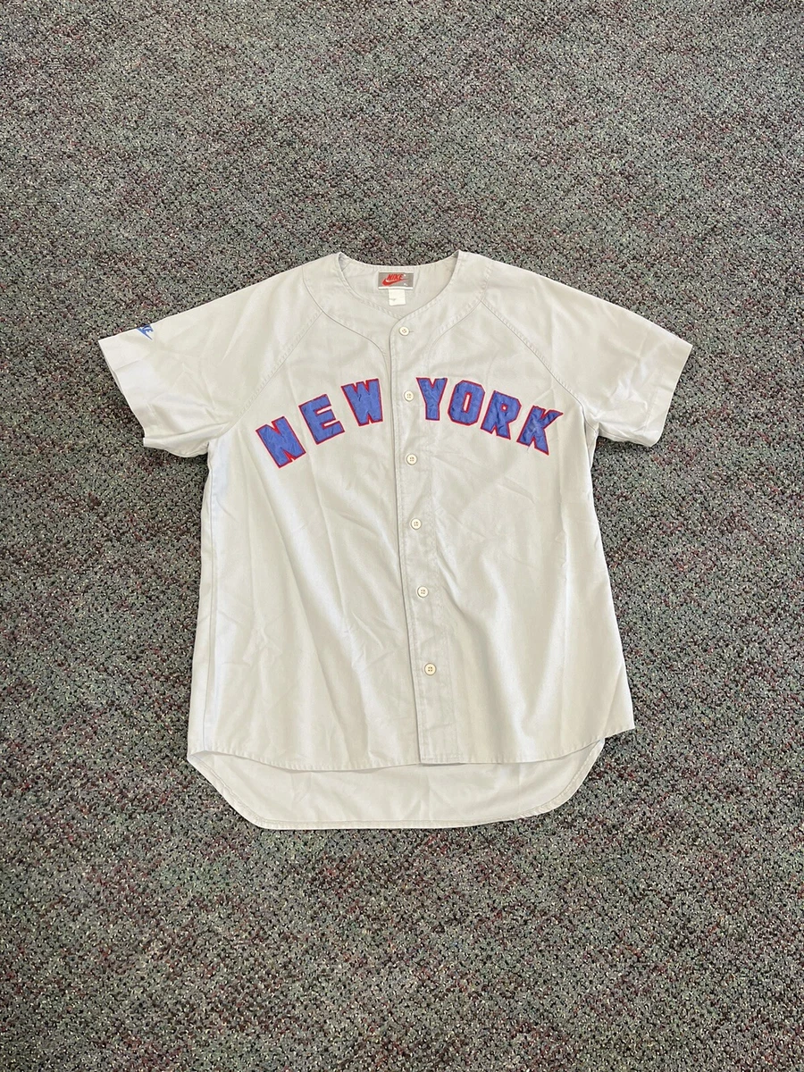 vintage new york nike baseball jersey size XL vtg authentic rare Babe Ruth  Retro