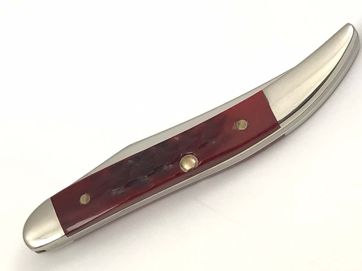 174/500 Case XX Millennium Tiny Toothpick Knife RED BONE 174/500 Case XX Millennium Tiny Toothpick Knife RED BONE