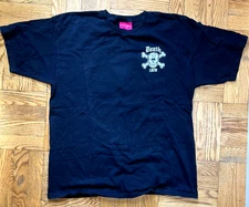 MISHKA NYC MNWKA DEATH 1978 SKULL T-SHIRT  SZ XL BLK RARE EUC CYCO